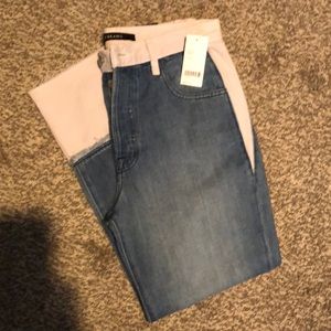 J Brand - Wynn high rise crop straight. Size 28